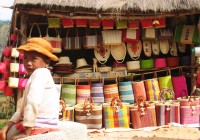 Children in Madagascar start work early! Like this one in Antananarivo - the start point of our Mada