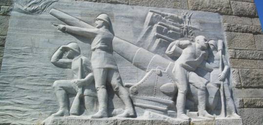 A WW1 ANZAC placard at Gallipoli