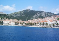 Hvar Town from the sea