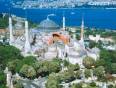 Hagia Sofia and the Bosphorus in Istanbul