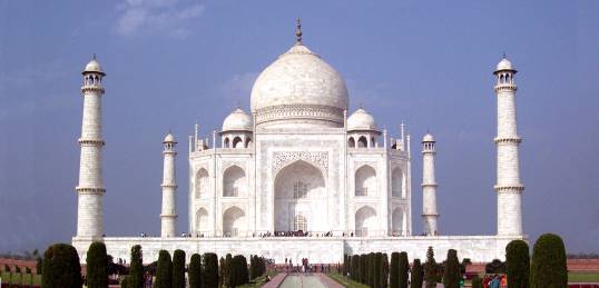 The Taj Mahal in Agra