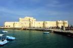 Quat Bay Fort in Alexandria on the Mediterranean Coast