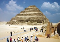Zhoser's step pyramid at Saqqara