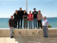 The Anzac Gold group with Gallipoli enthusiast Dean Hunter