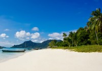 Beachside bliss in Borneo's coast. Relax here on a Borneo Tour.