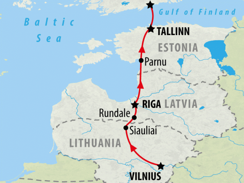Lithuania, Latvia, Estonia & Finland tour On The Go Tours US