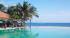 Infinity Pool and Beach Volleyball at a hotel in Nha Trang
