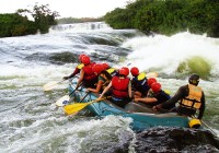 White water rafting in Victoria Falls