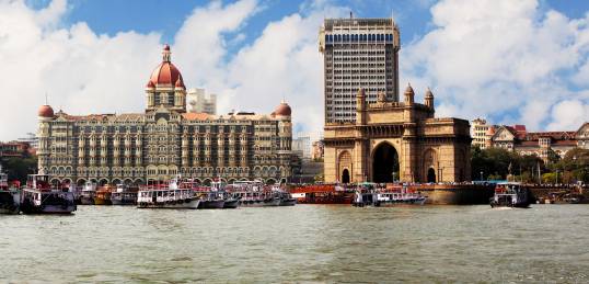 Mumbai at the riverside