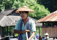Meet the locals like this Burmese lady spotted on one of our Burma Tours. 
