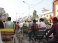 Busy New Delhi street