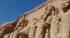 The rock cut temple of Abu Simbel