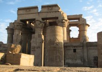 The ancient Egyptian temple of Kom Ombo in Egypt