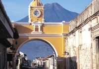 Guatemala City has a spectacular volcanic backdrop - come and see it on our Central America tours.