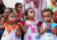 Children at an orphanage that on the go supports in Cairo