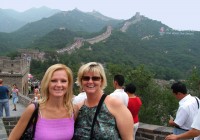 Walking a section of the UNESCO-Listed Great Wall of China in Badaling