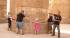 Family and guide at the Karnak Temple in Luxor