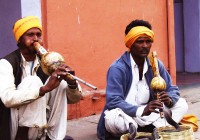 Snake charmers in Jaipur