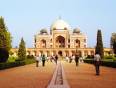 The impressive Red Fort in Delhi