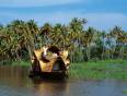 A houseboat on the Kerala Backwaters