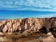 The whimsical peaks of Cappadocia in sunlight, Turkey