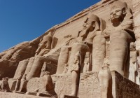 Colossal statues of Ramses II - Abu Simbel temple