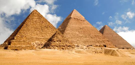 The Pyramids at Giza