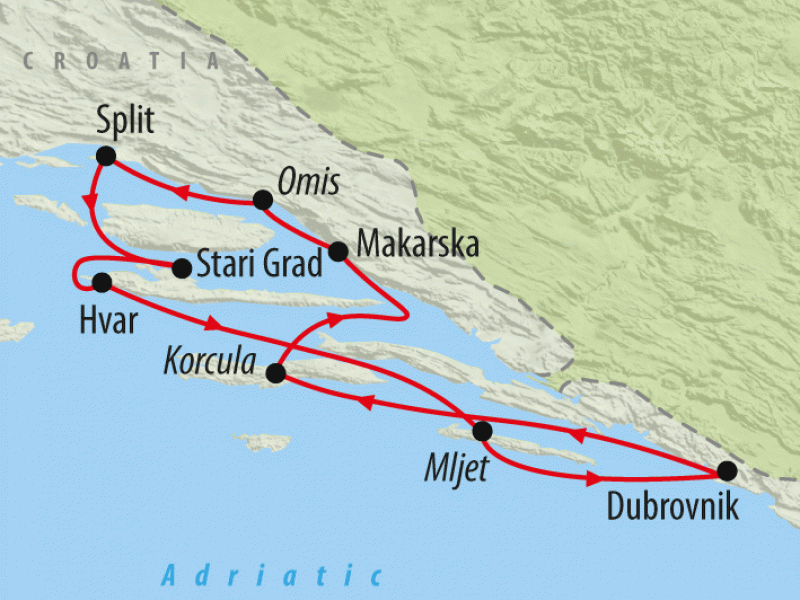8 Day Croatia Sailing Adventure Tour On The Go Tours NZ
