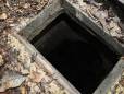 An easily camouflaged entrance to the tunnels. Photo courtesy of David McKelvey
