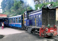 The famous Himalayan Queen Toy Train