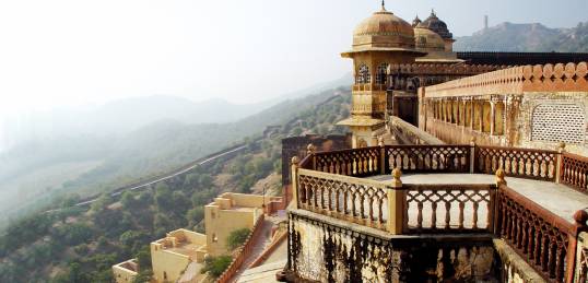 View from the City Palace in Jaipur