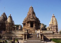 Some intricate temples at Khajuraho in North India