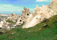 The beautiful white cotton castle of Pamukkale