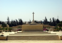 A memorial to the fallen at El Alamein in Northern Egypt