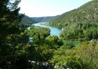 Viewpoint at Krka Falls National Park