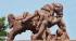 A statue of a War Horse at Konark Sun Temple - a World Heritage Site.