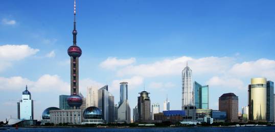 The iconic skyline that can only be Shanghai