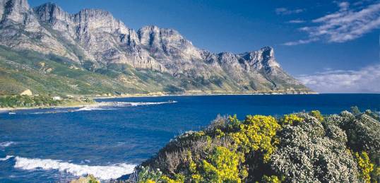 Western Cape Beach in South Africa