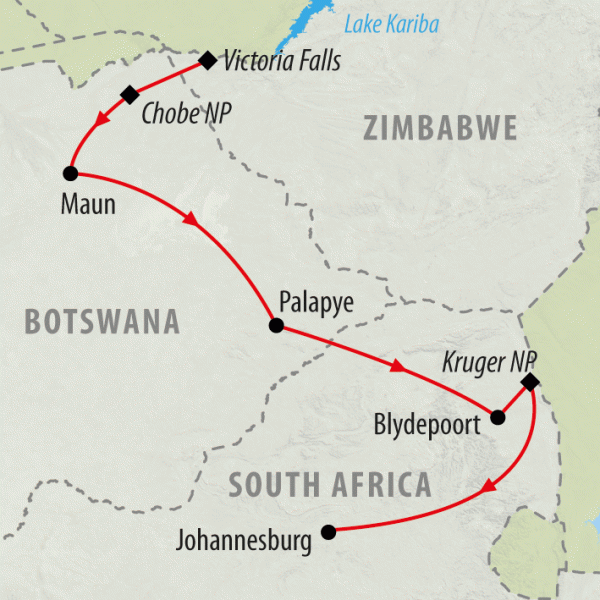 Map Of Zambia Africa. Victoria+falls+map+africa