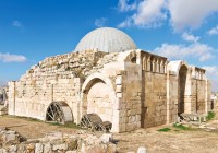 A byzantine basilica's in Amman, Jordan