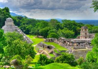 The ancient Palenque Mayan ruins - visit them on our Mexico tours.