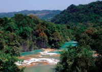 San Cristobal's beautiful landscape as seen on our Central America tours.