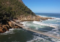 The suspension bridge over Storms River in Tsitsikamma