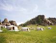 A ger camp in Terelj National Park in Mongolia