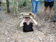 Vietnam Tours ending in Saigon visit the Cu Chi Tunnels