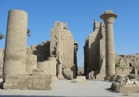 Karnak Temple on Luxor's west bank.