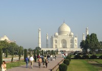 An icon that truly needs no introduction - the magnificent Taj Mahal