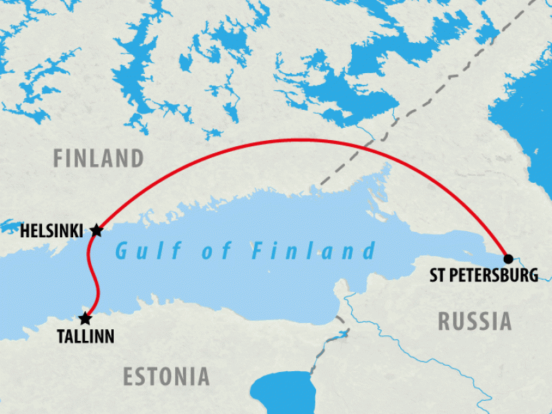 Gulf Of Finland Map Gulf Of Finland Explorer 8 Day Tour | On The Go Tours