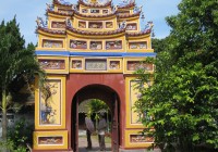 Hue is filled with beautiful ancient sites like this citadel.