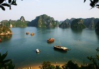 UNESCO Listed Halong Bay in North Vietnam